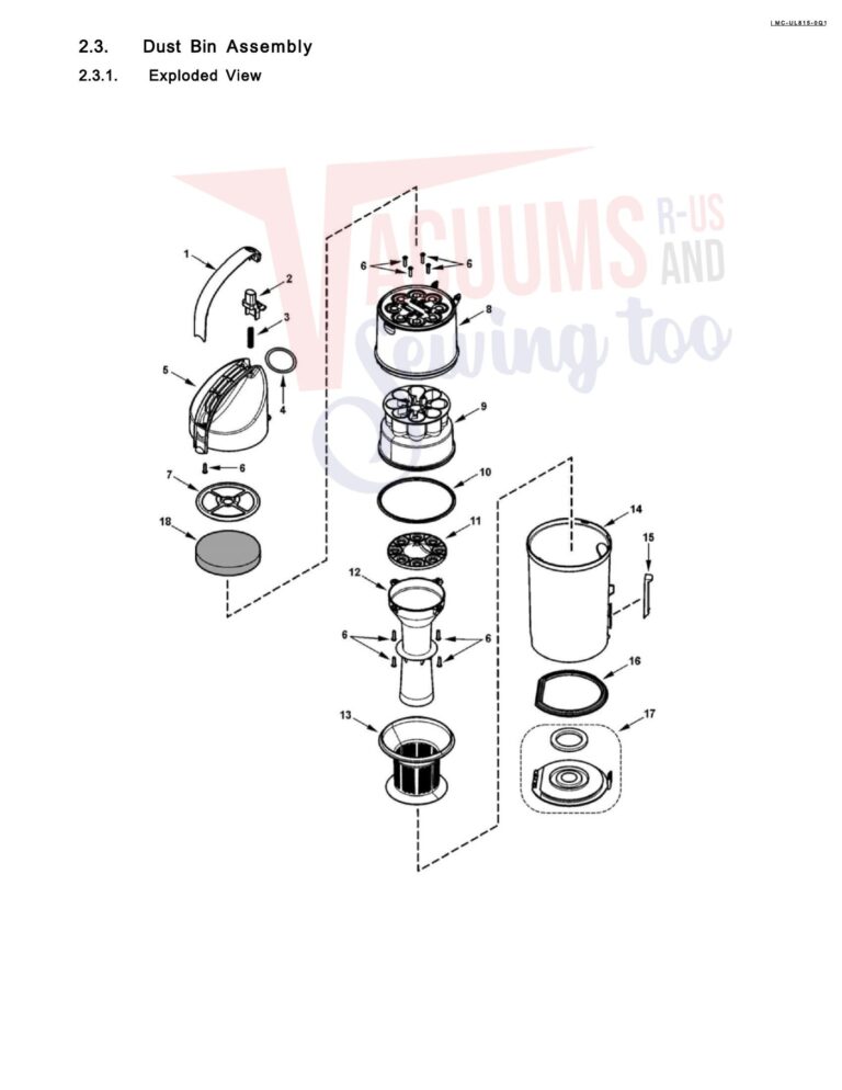 Panasonic MC-UL815 schematic page 3 preview