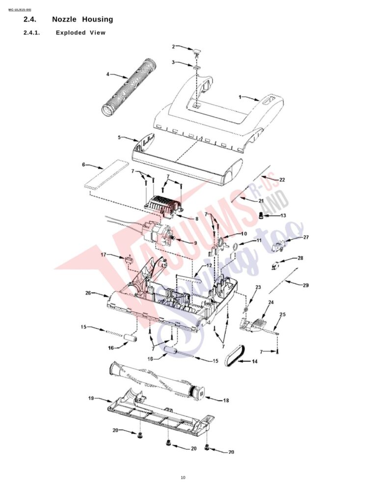 Panasonic MC-ULS15 schematic page 4 preview
