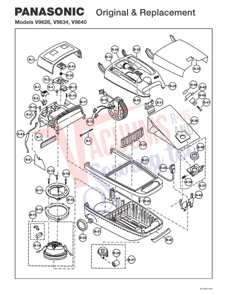 Panasonic V9626 schematic page 2 preview