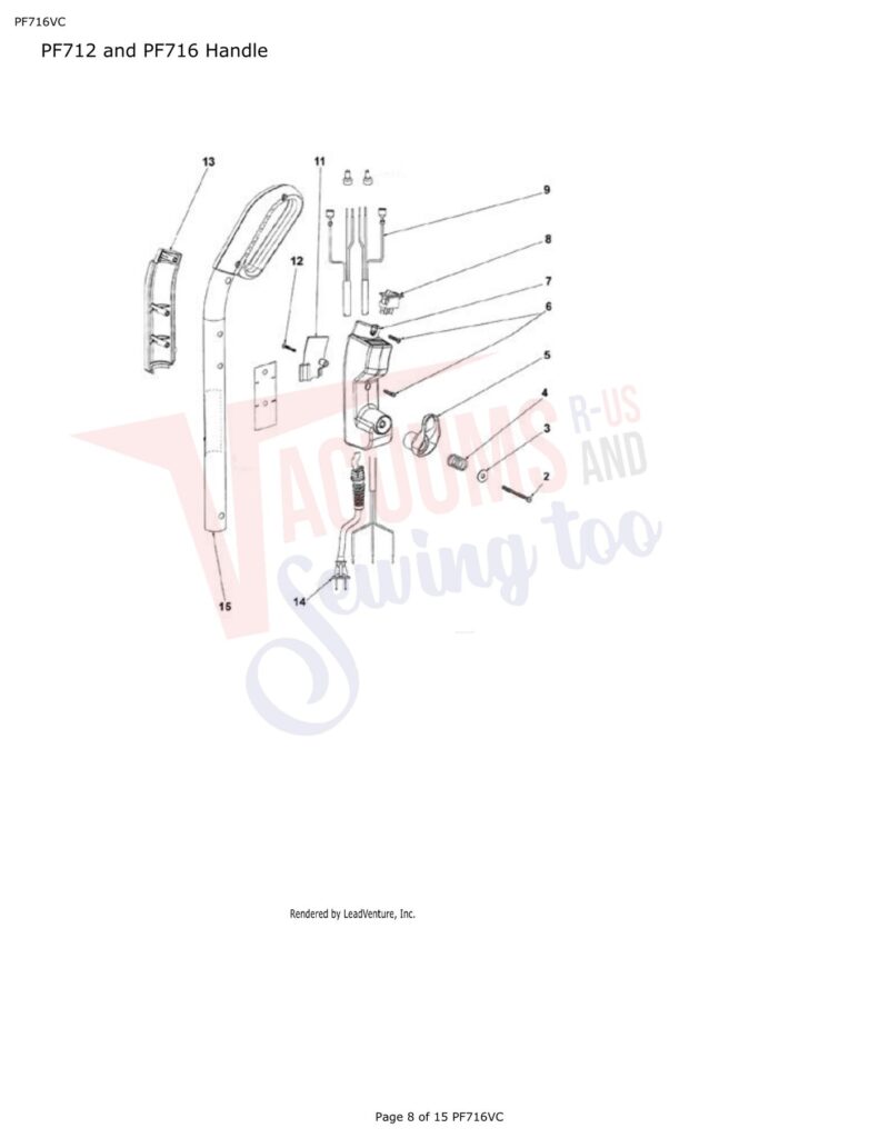 Powr-Flite pf712 exploded schematic diagram (page 2)