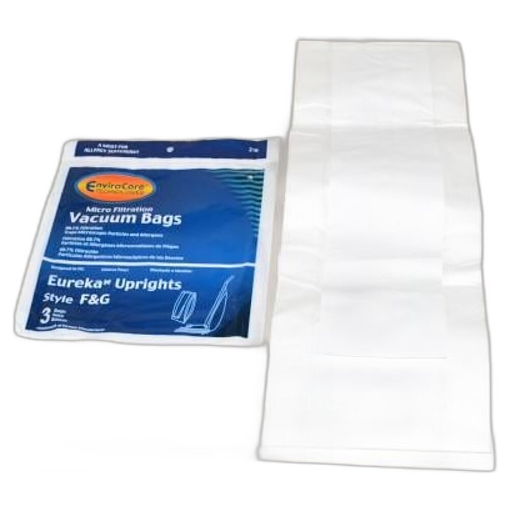 Paper Bags-Eureka - F&G - 3Pk - Upright - Micro
Envirocare - Repl For: eureka,sanitaire - Image 2