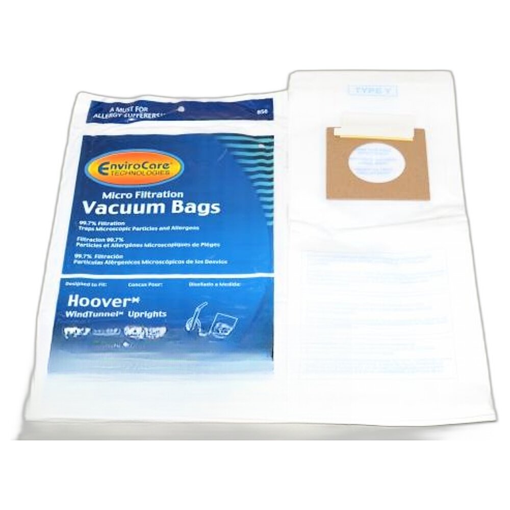 Paper Bags-Hoover - Y - 3Pk - Micro - Envirocare For: envirocare - Image 2