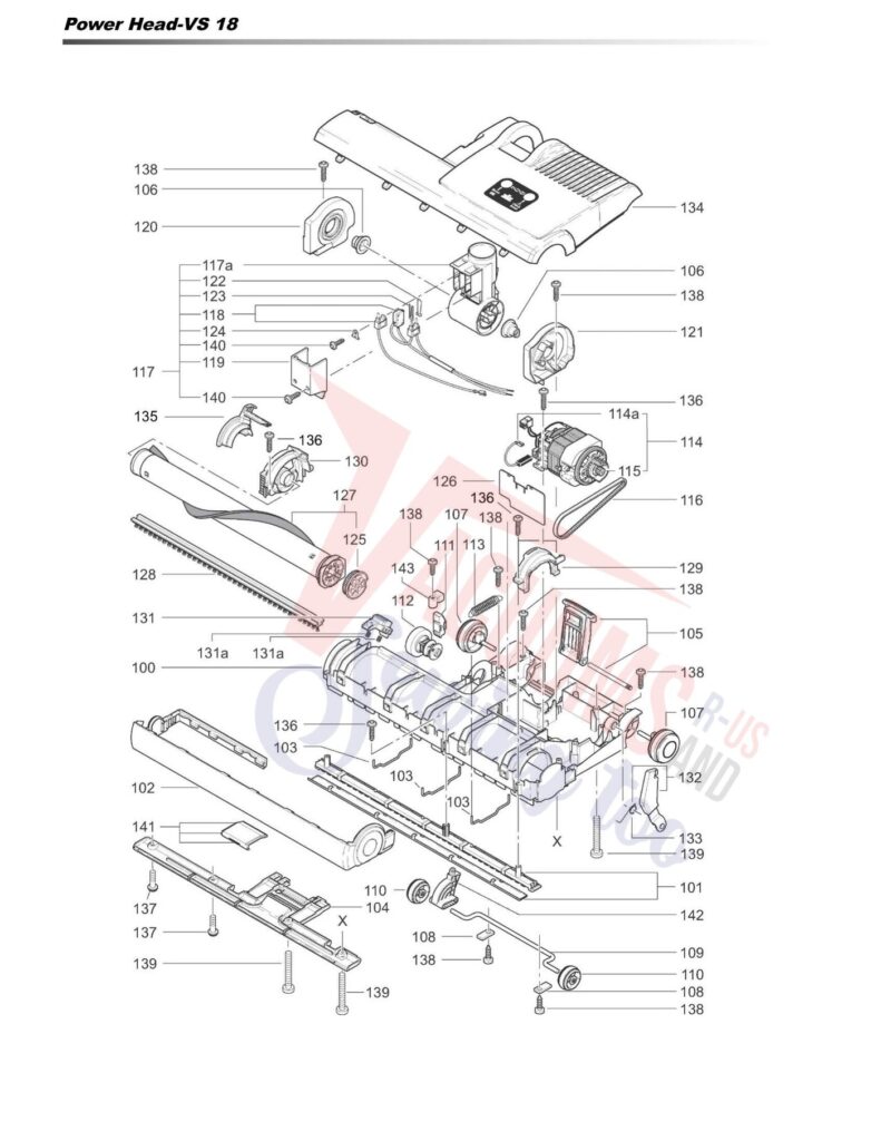 Windsor 1084 exploded schematic diagram (page 4)