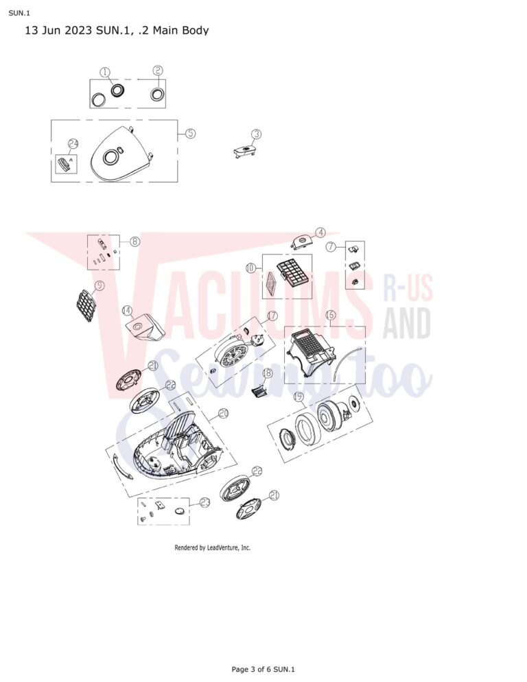 Riccar sun schematic page 1 preview