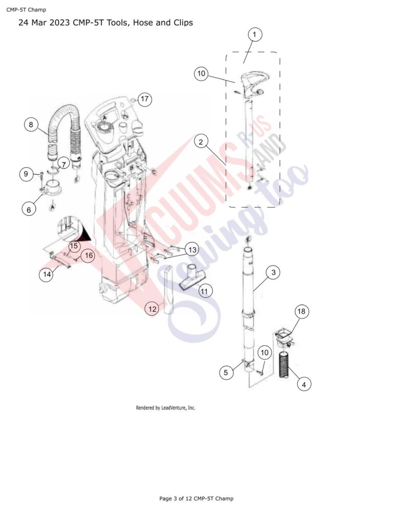 CleanMax CMP-5T schematic page 1 preview