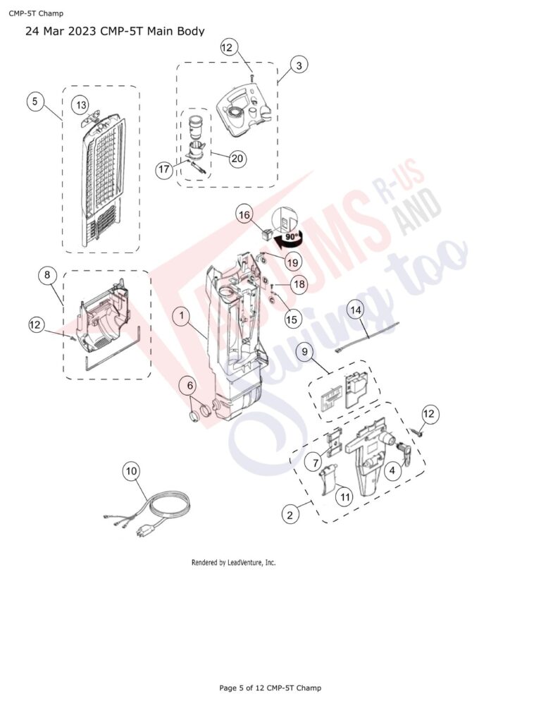 CleanMax CMP-5T schematic page 2 preview