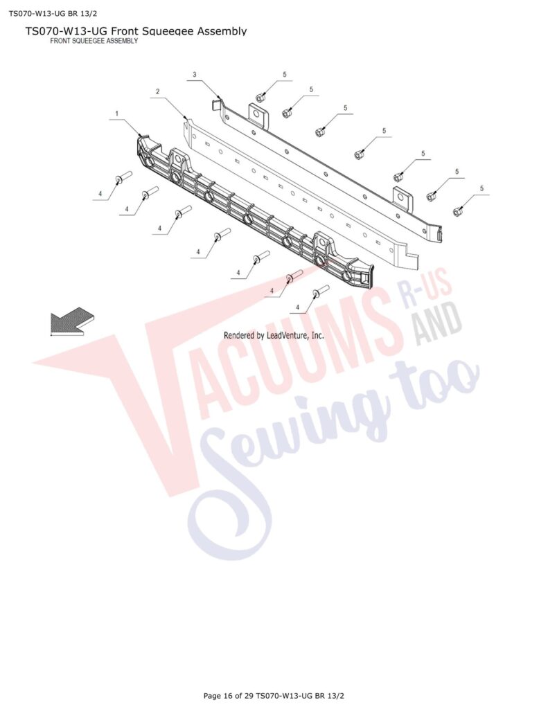 Tornado TS070-W13-UG BR 13/1 exploded schematic diagram (page 8)
