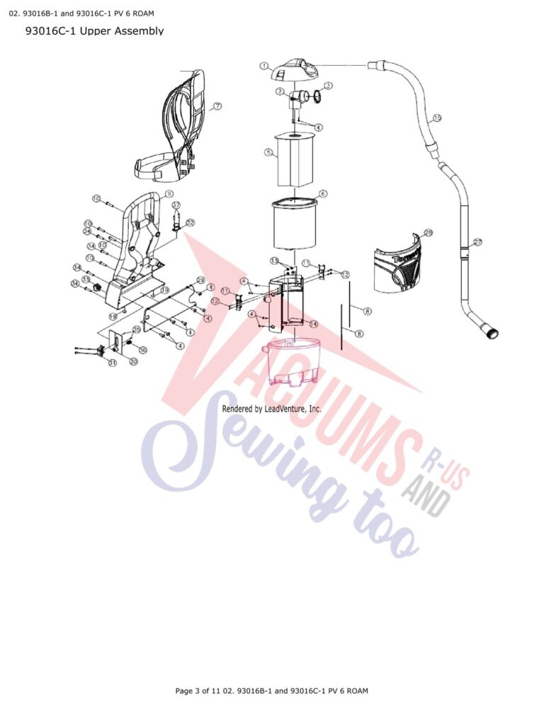 Tornado 93016B-1 schematic page 1 preview