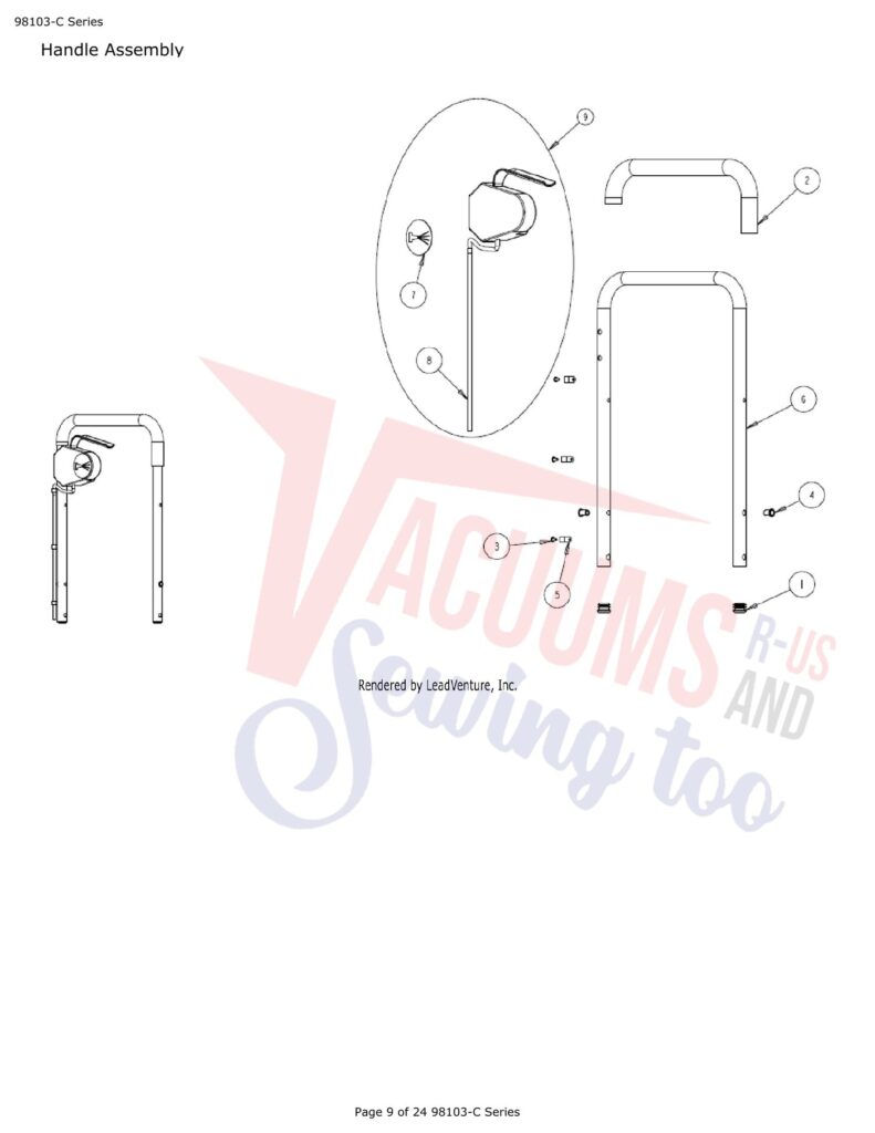 Tornado 98103-C Series exploded schematic diagram (page 4)