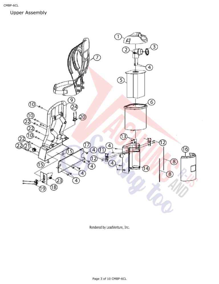 CleanMax CMBP-6CL schematic page 1 preview