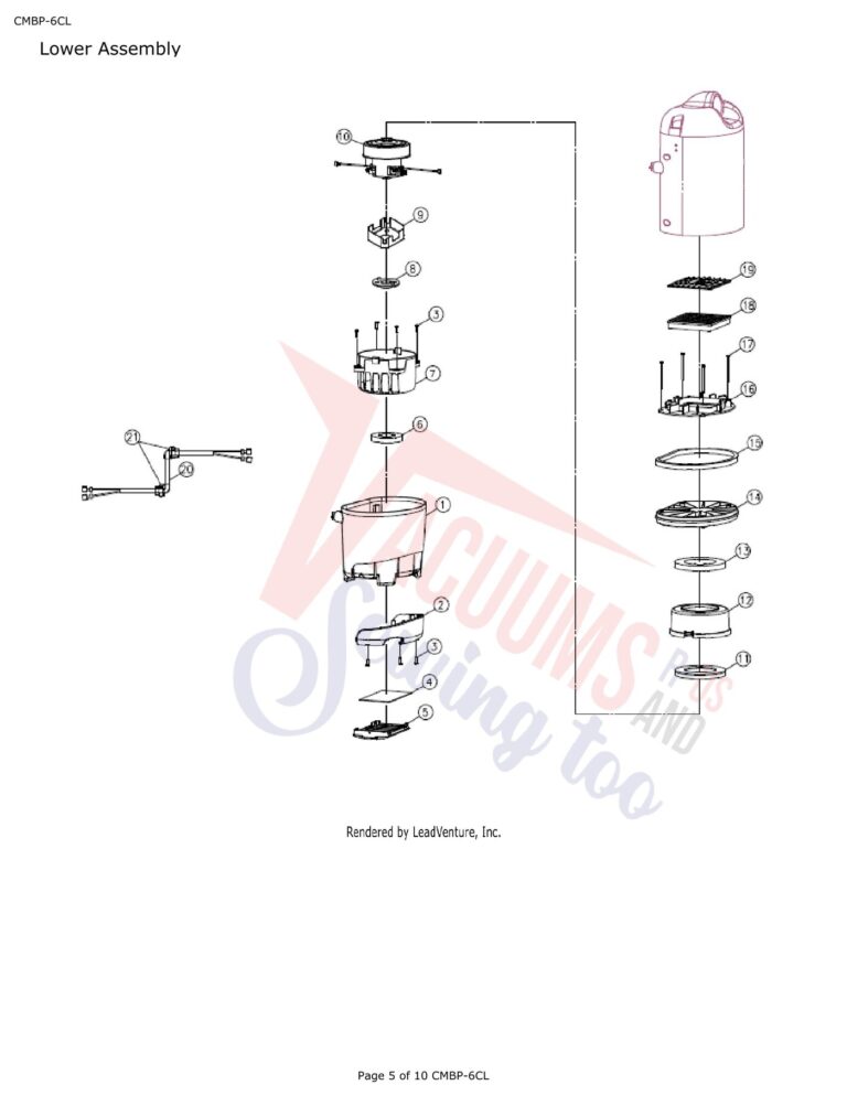 CleanMax CMBP-6CL schematic page 2 preview