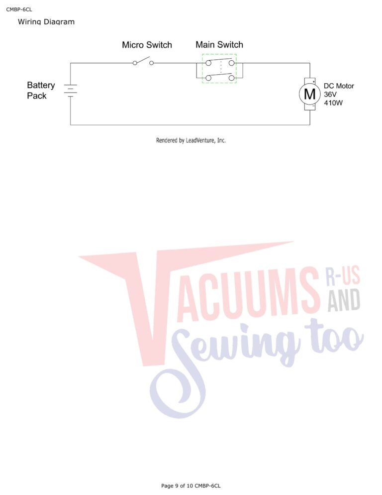 CleanMax CMBP-6CL schematic page 4 preview