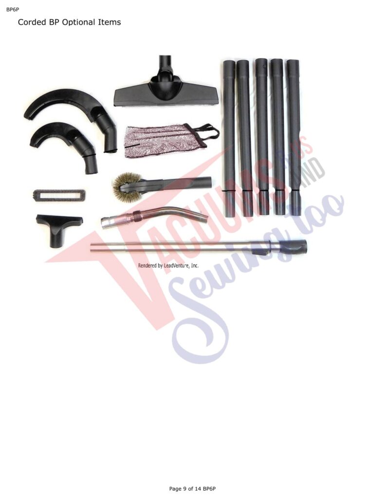 Powr-Flite BP6P exploded schematic diagram (page 3)