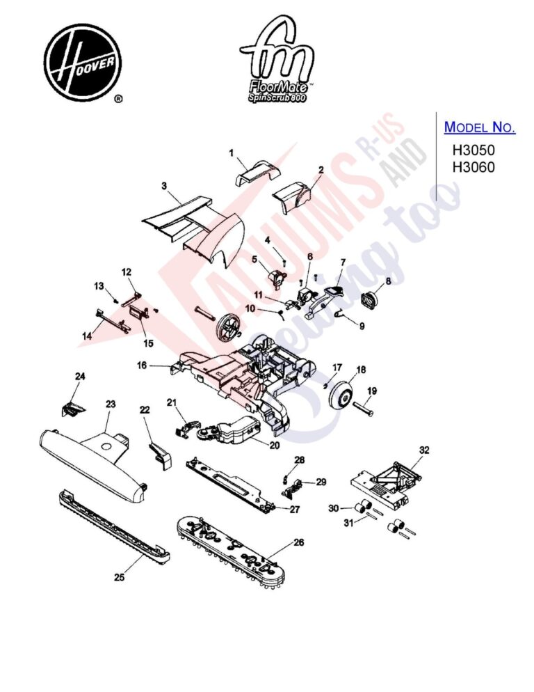 Hoover H3060 schematic page 3 preview