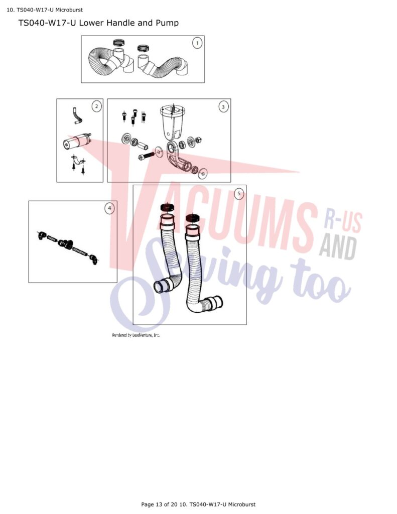 Tornado TS040-W17-U exploded schematic diagram (page 6)