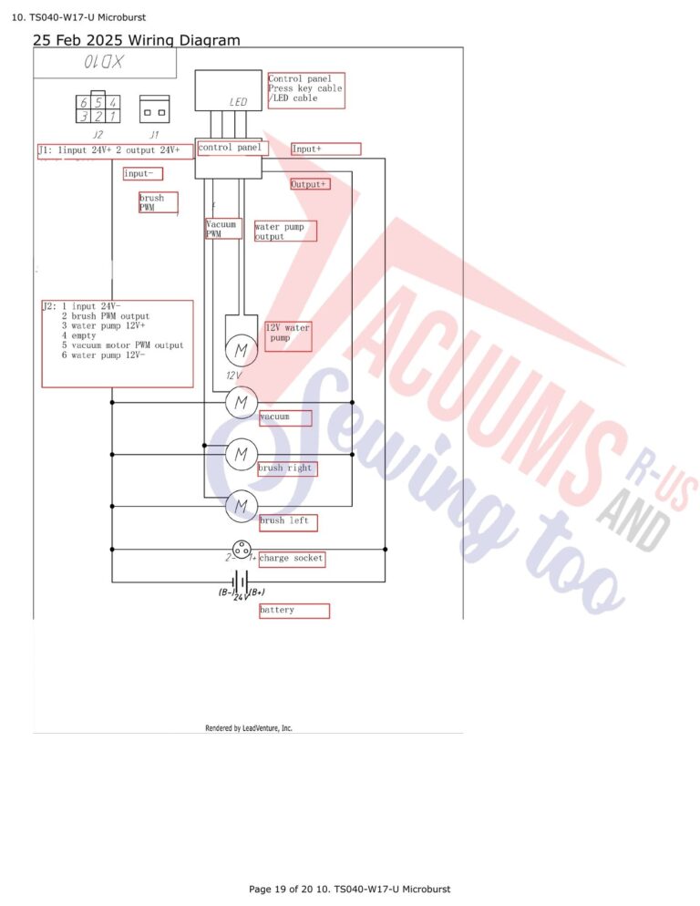Tornado TS040-W17-U schematic page 9 preview