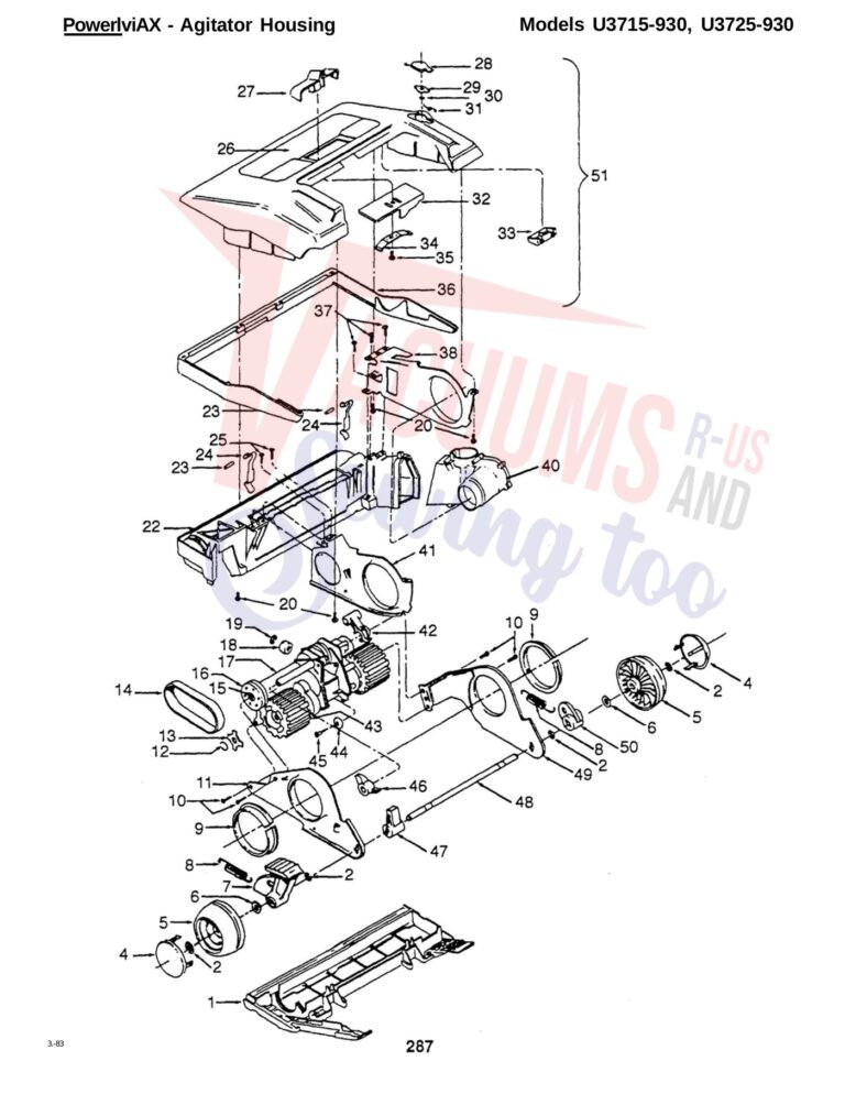 Hoover U3715-930 schematic page 4 preview