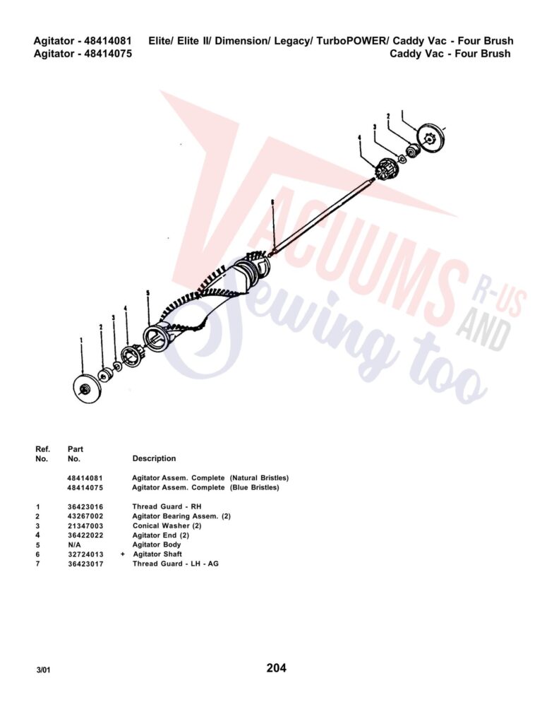 Hoover U5097-930 schematic page 2 preview