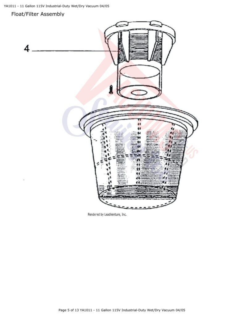 Snap-on YA1011 exploded schematic diagram (page 2)