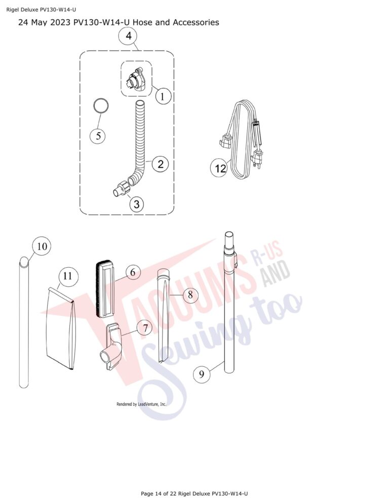 Powr-Flite PV100-W14-U schematic page 6 preview