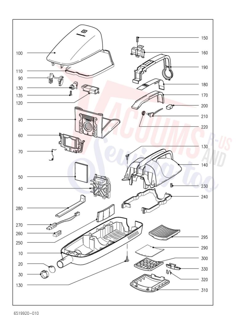 Miele S195 schematic page 1 preview
