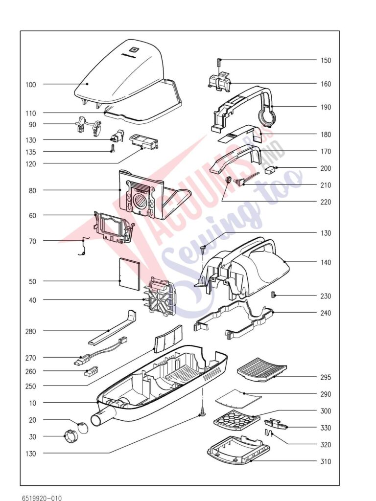 Miele S193 schematic page 1 preview