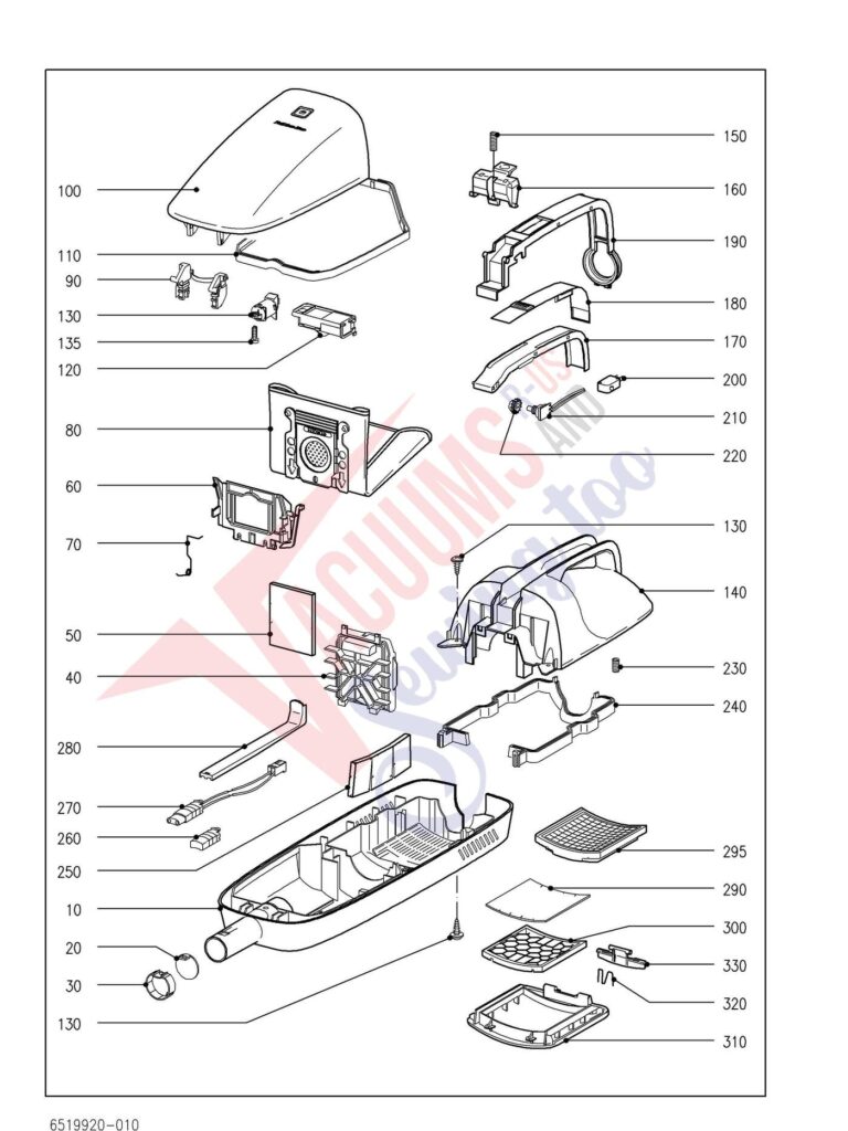 Miele S163 schematic page 1 preview