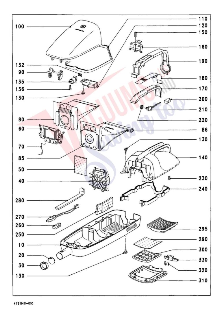 Miele S148 schematic page 1 preview