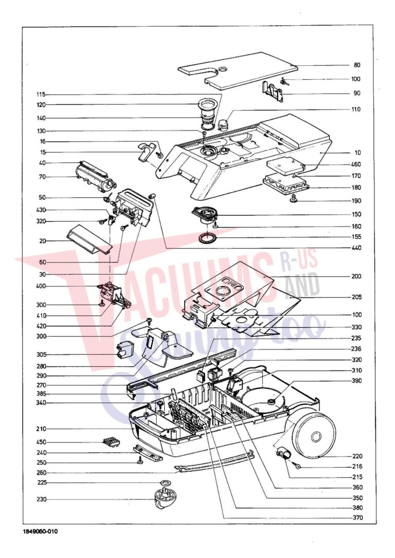 Miele S238I schematic page 1 preview