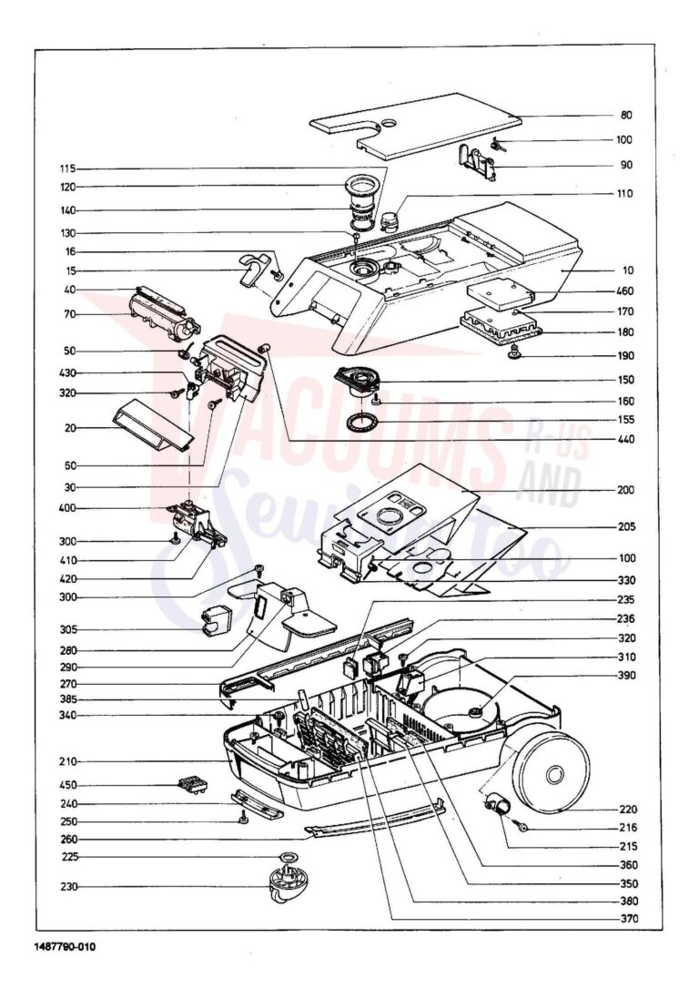 Miele S232I schematic page 1 preview