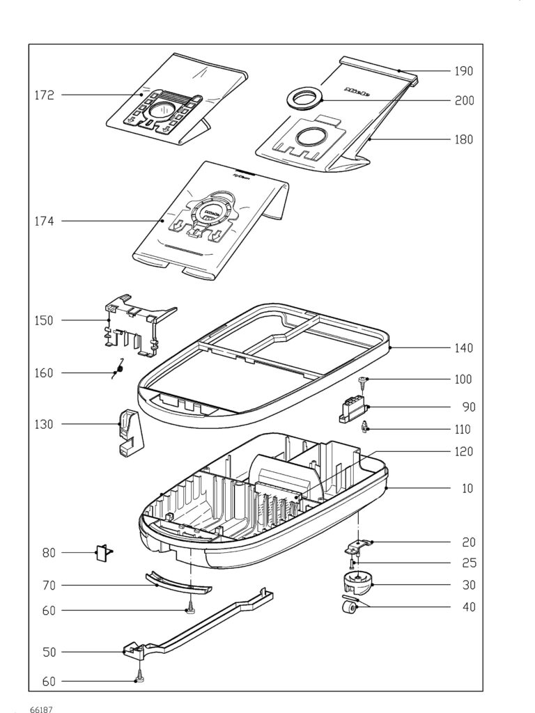Miele S290 schematic page 1 preview