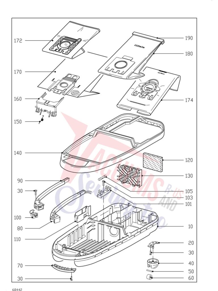 Miele S338I schematic page 1 preview