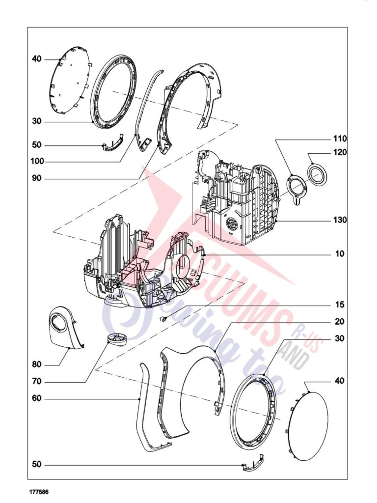 Miele SNRF3 schematic page 1 preview