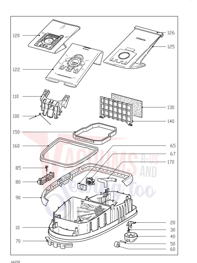 Miele S734 schematic page 1 preview