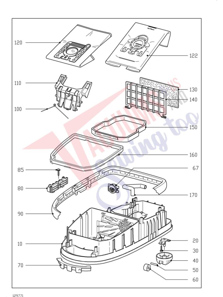 Miele S715-1 schematic page 1 preview