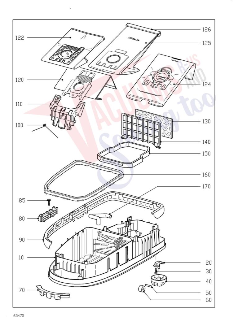 Miele S624 schematic page 1 preview