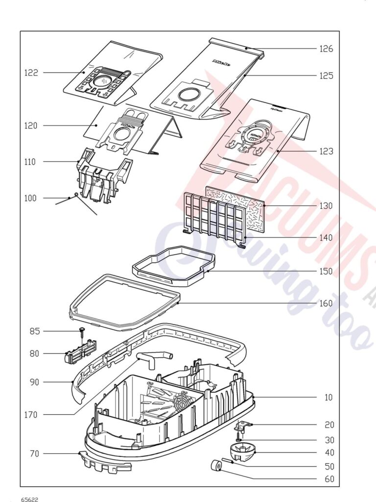 Miele S534 schematic page 1 preview