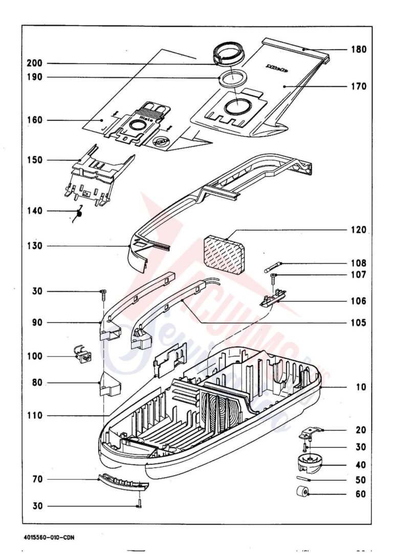 Miele S428I schematic page 1 preview