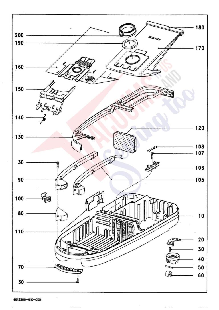 Miele S426I schematic page 1 preview