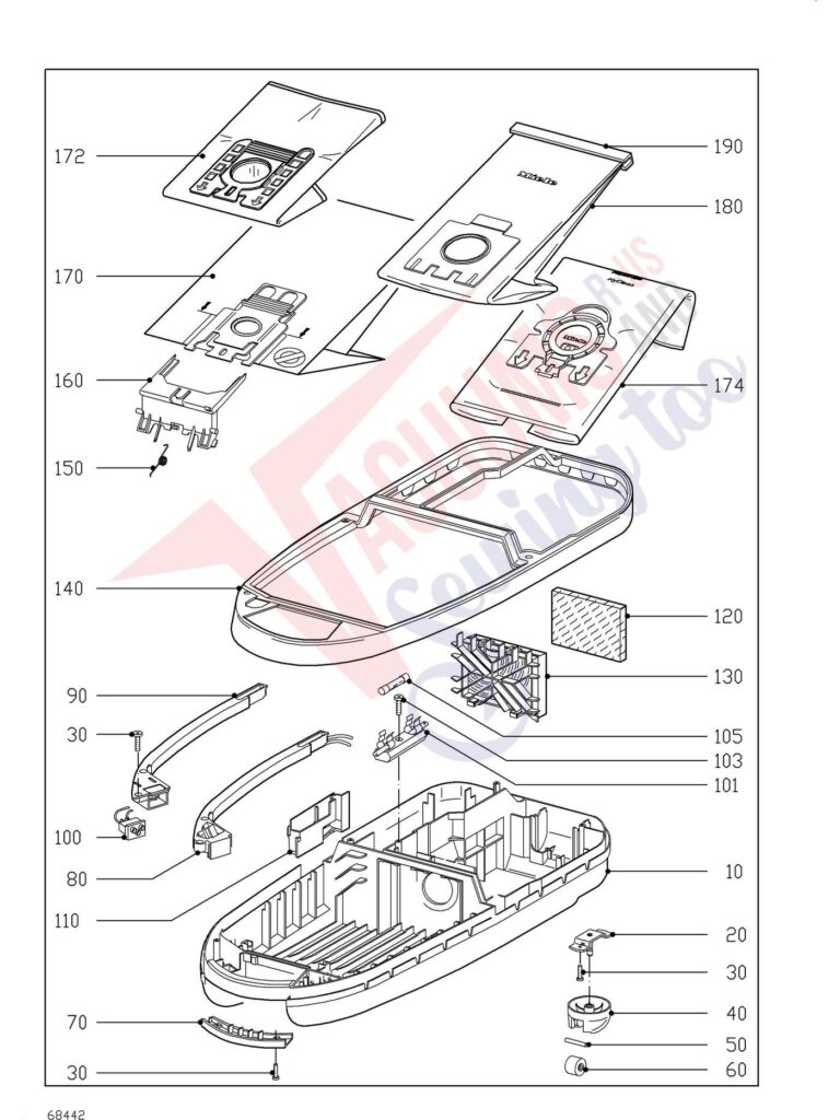 Miele S323I schematic page 1 preview