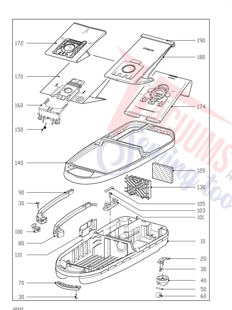 Miele S318I schematic page 1 preview