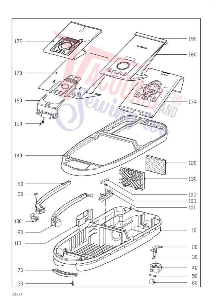 Miele S312I schematic page 1 preview