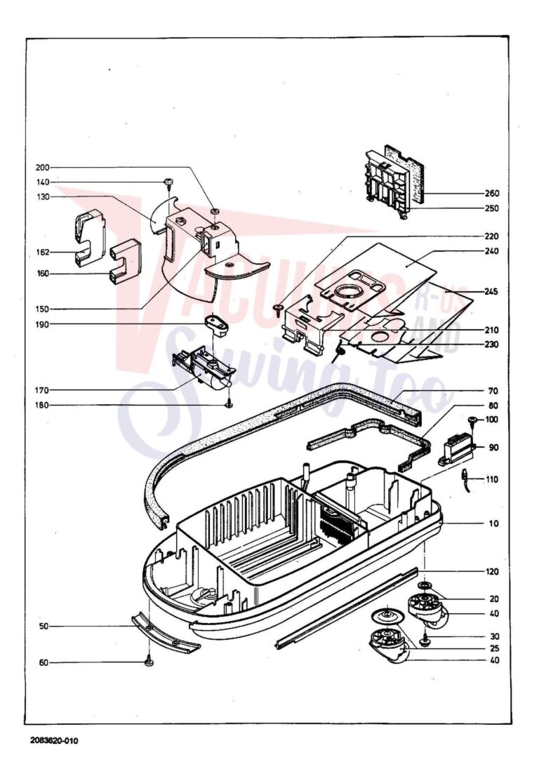 Miele S269I schematic page 1 preview