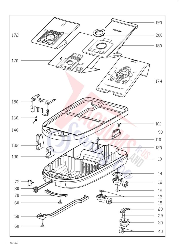Miele S254I schematic page 1 preview