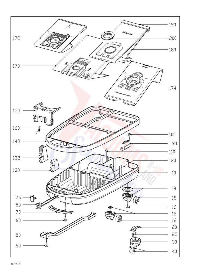 Miele S252I schematic page 1 preview