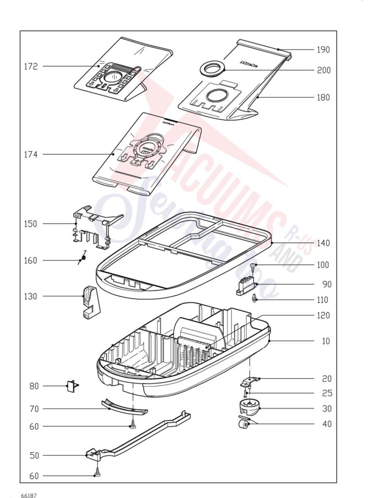 Miele S242 schematic page 1 preview