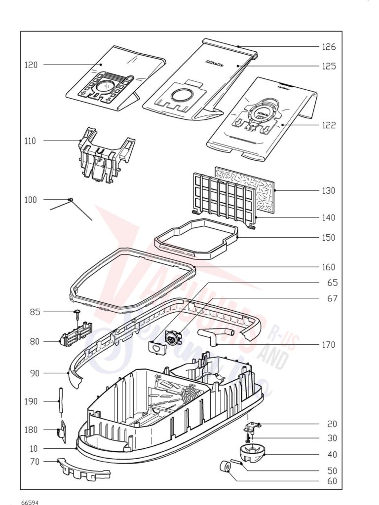 Miele S844 schematic page 1 preview