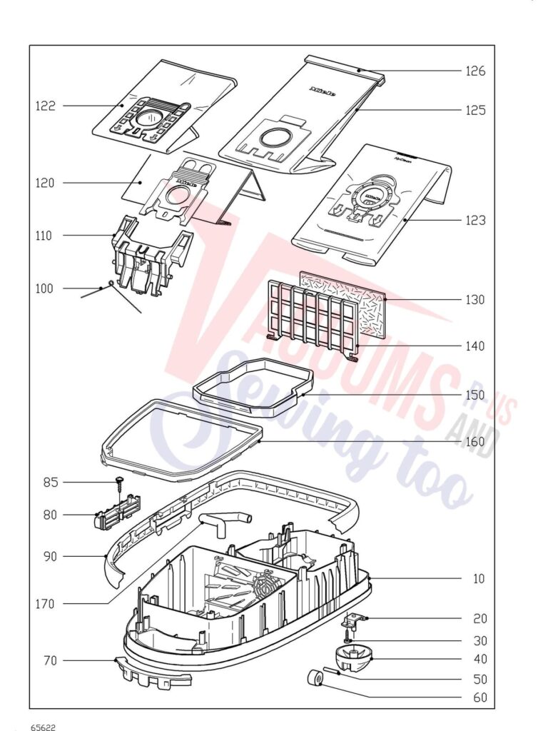 Miele S524 schematic page 1 preview