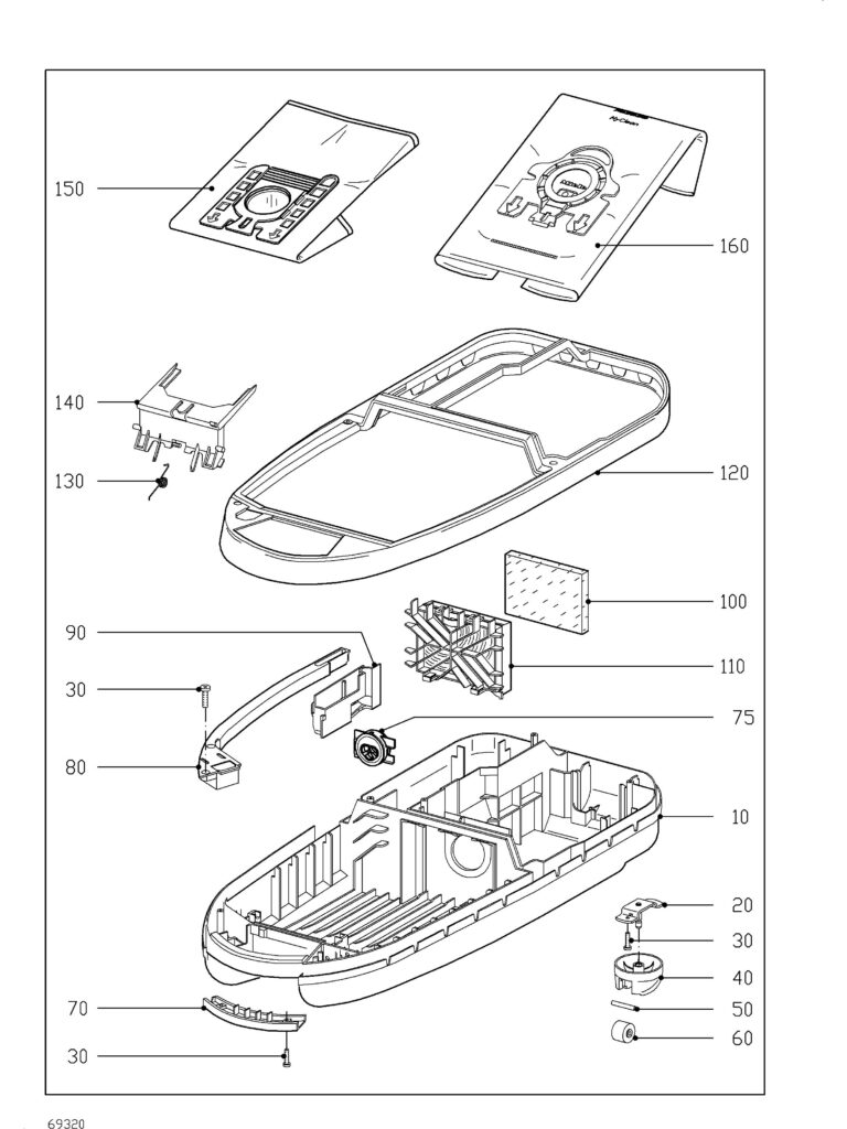 Miele S380 schematic page 1 preview