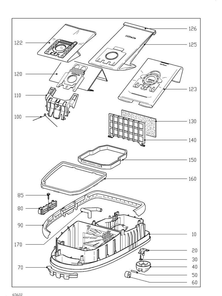 Miele S518 schematic page 1 preview